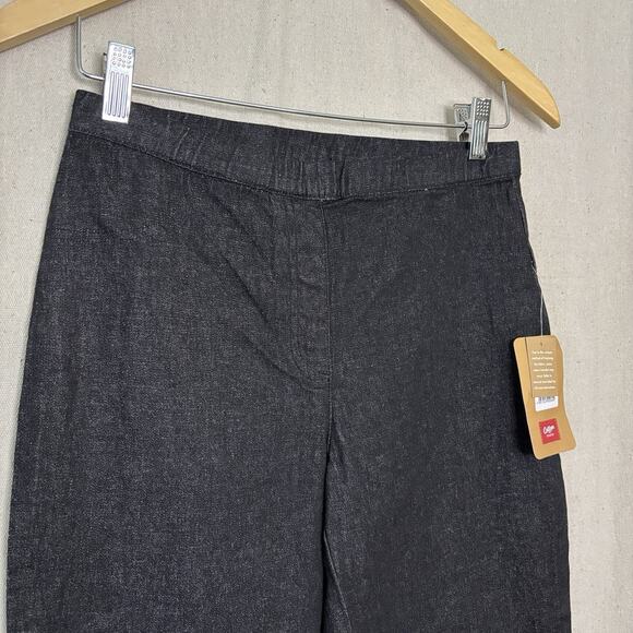 Cotton Traders Womens Western Denim Wash Comfy Bootcut Jeggings Size 6 Black - Picture 7 of 9